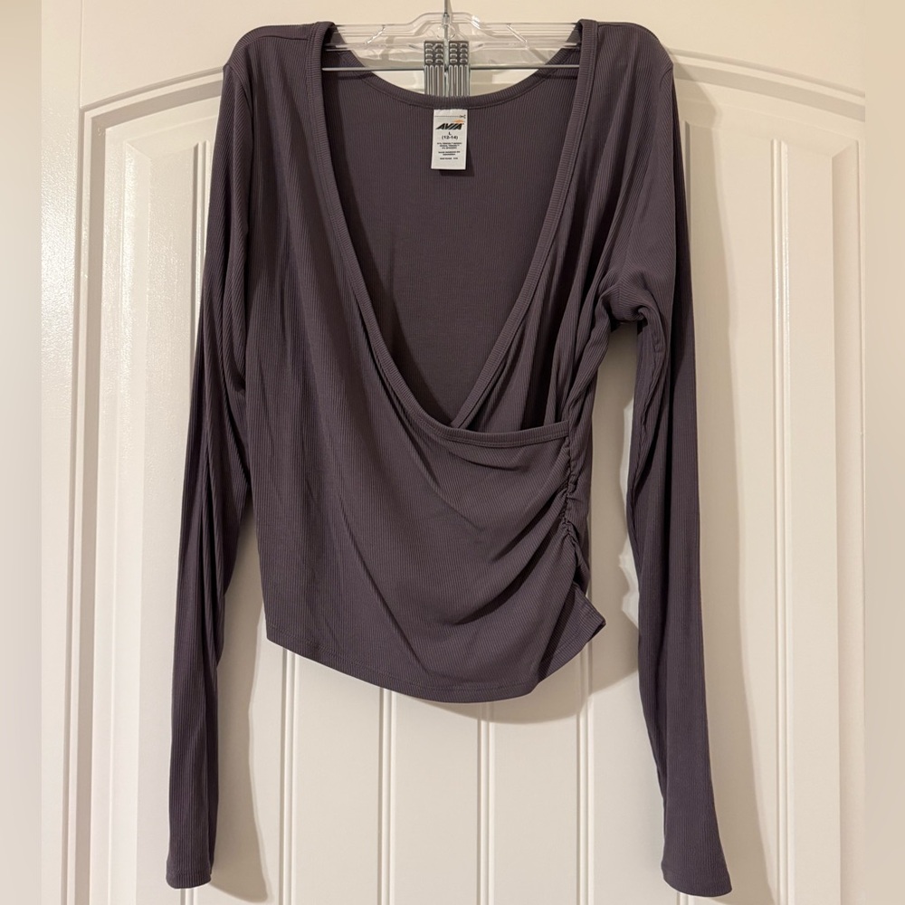 Athletic Wrap Top